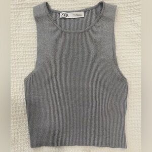 ZARA Cropped Crop To Size Small